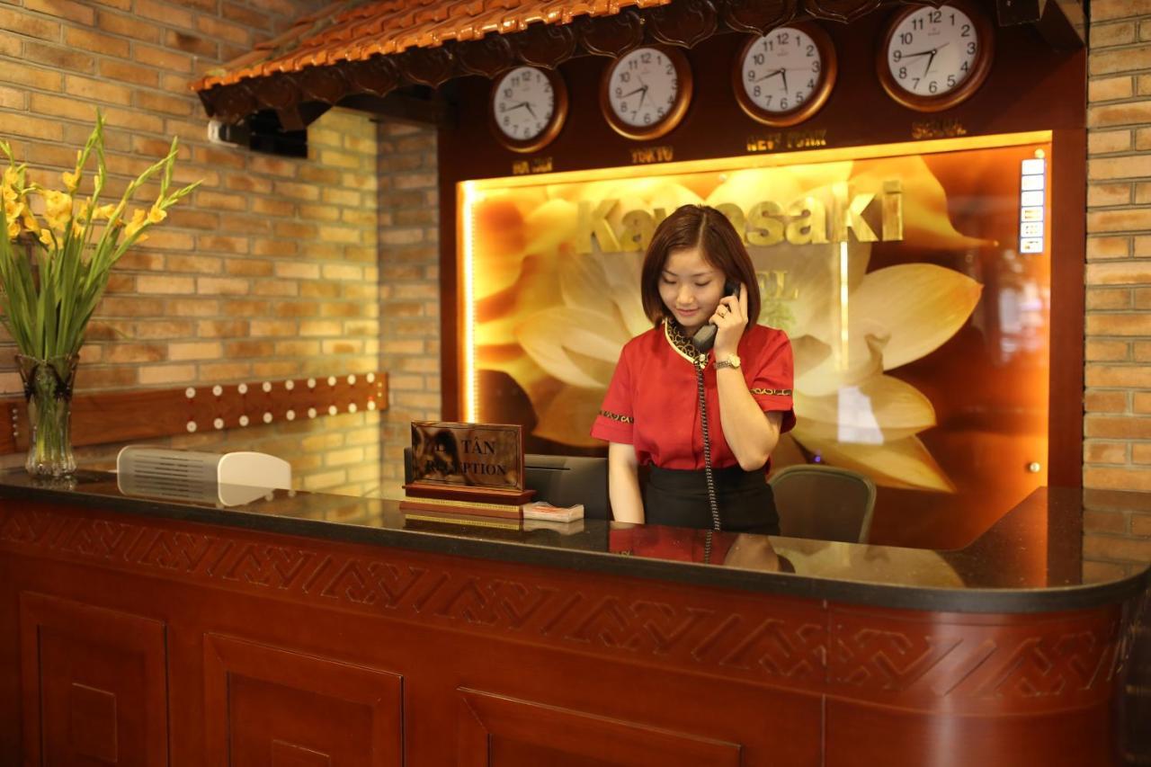 Kawasaki Hotel CàU GiáY Hanói Exterior foto